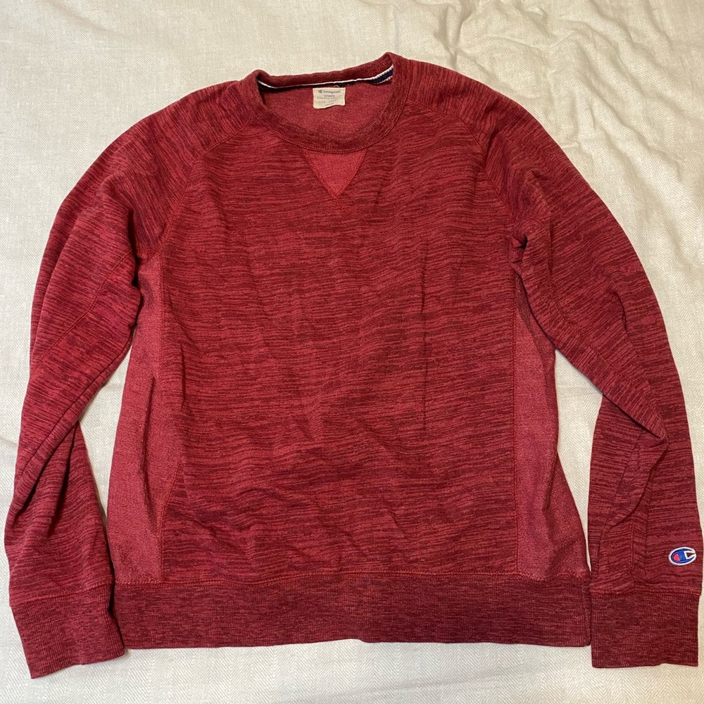 Red Men’s Champion Crew Neck